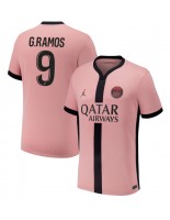 Paris Saint-Germain Goncalo Ramos #9 Tredjedrakt 2024-25 Korte ermer